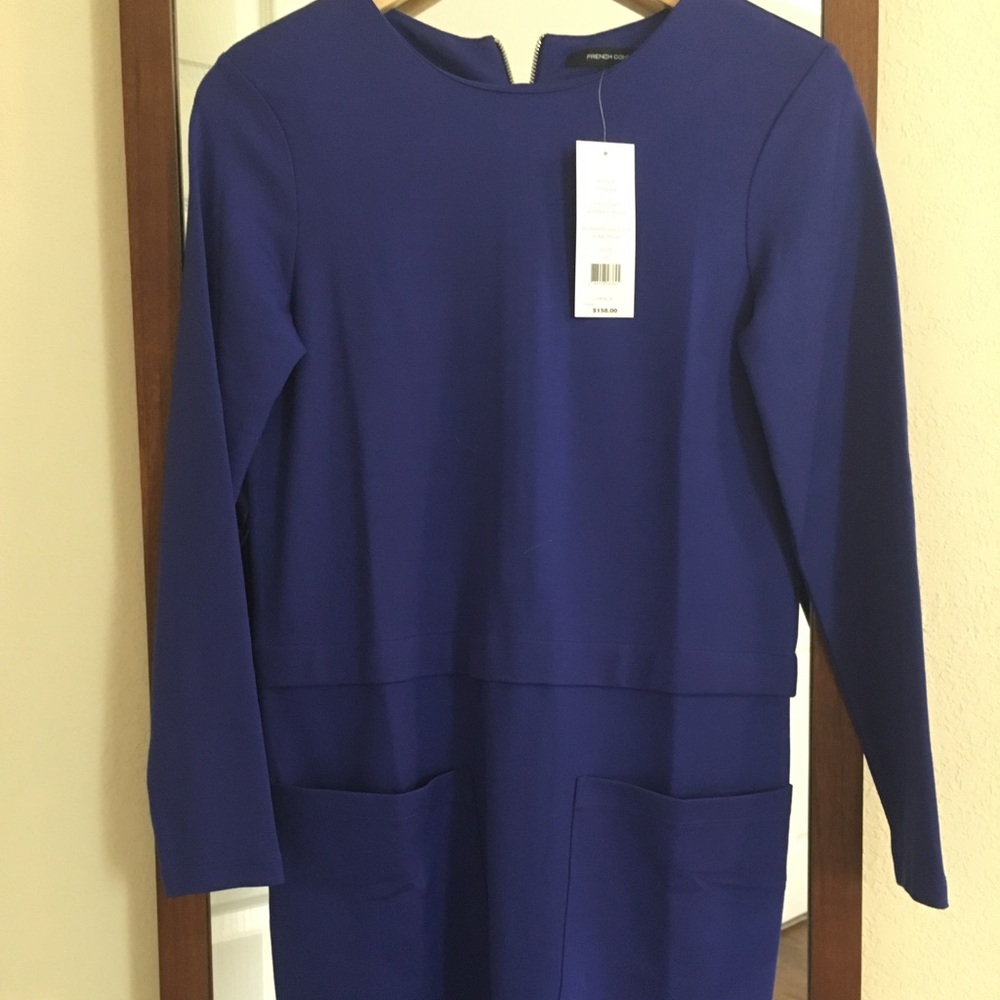 NWT French Connection Blue Dress